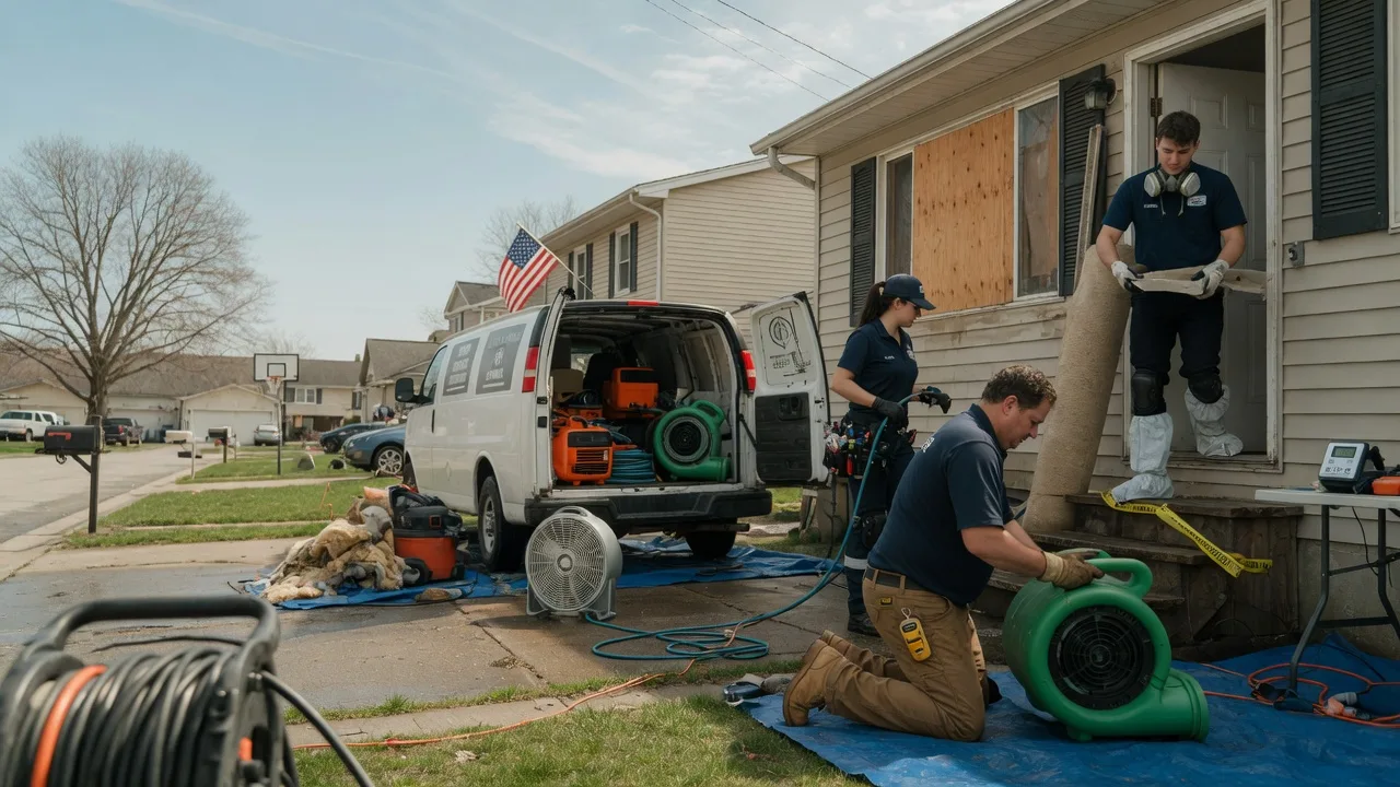 Water Damage Restoration in Freeburn, KY near me